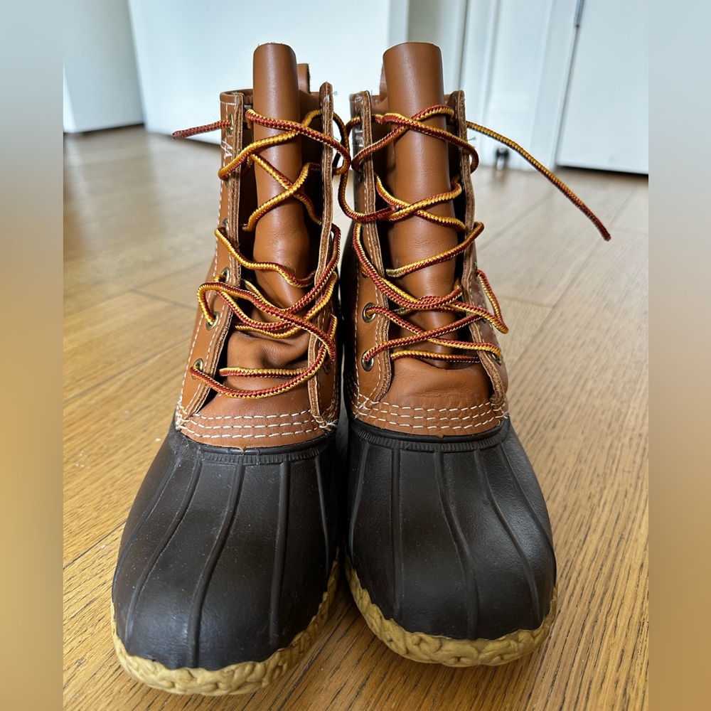 Like New Llbean Bean Winter Snow / Rain Brown Boo… - image 2
